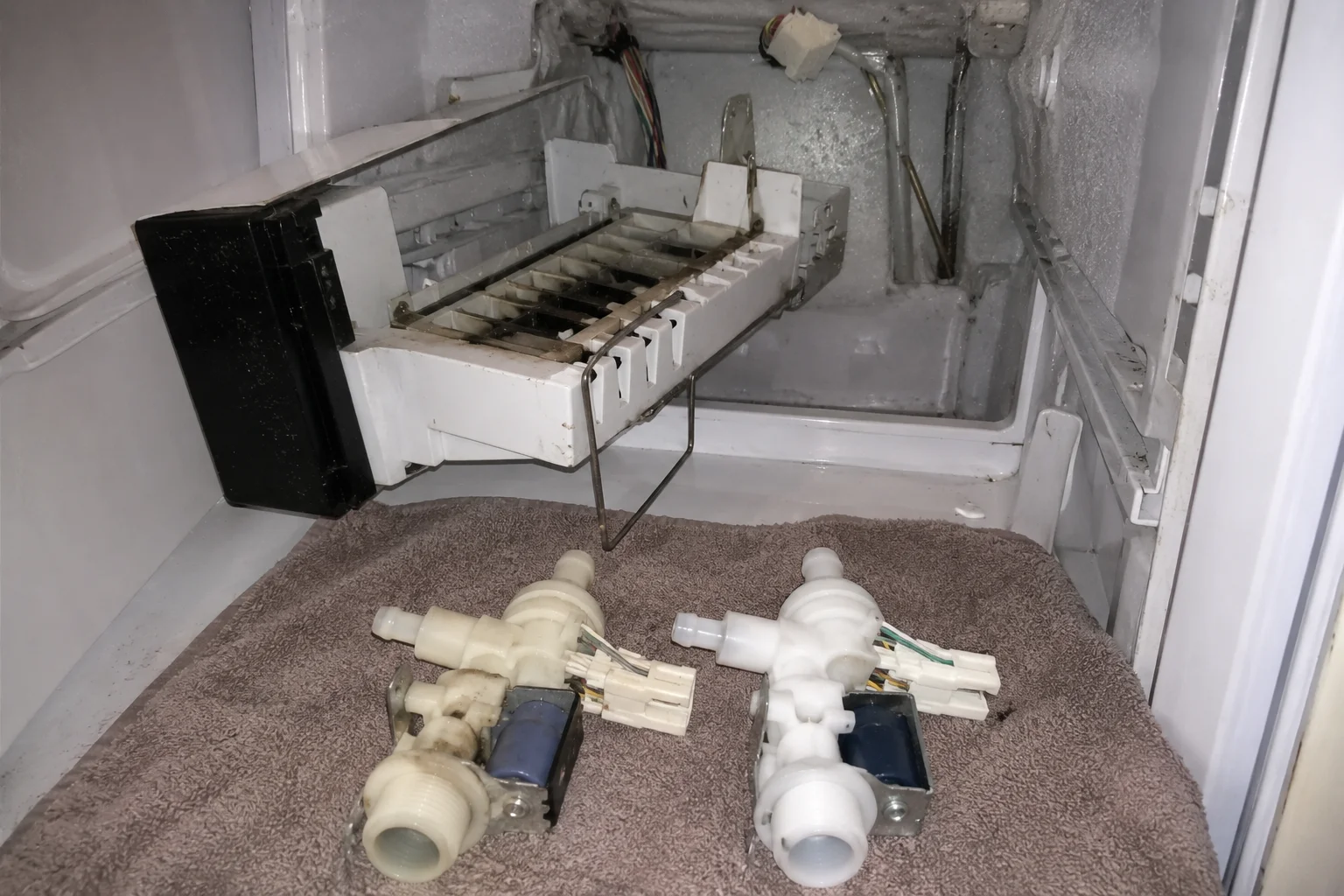 GE refrigerator ice maker repair in Brooklyn